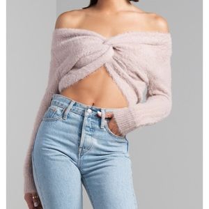 Arika off the shoulder sweater